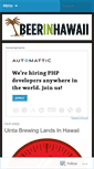 Mobile Screenshot of beerinhawaii.com